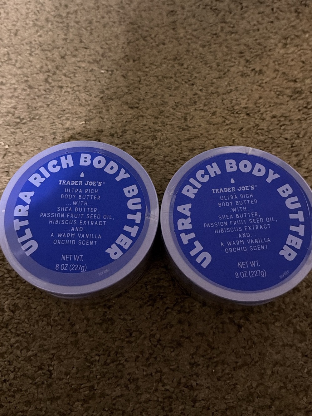 Trader Joe's Ultra Rich Body Butter - Blue